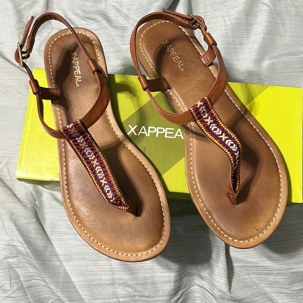 Aztec sandals